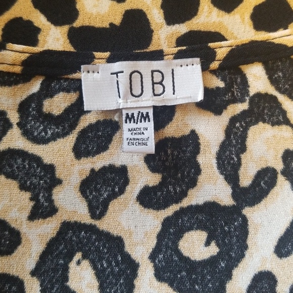 TOBI cheetah print muscle tank - Picture 5 of 6